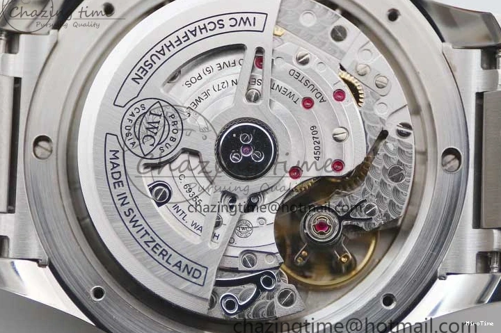 MIROTIME 0315 FastDry Portugieser Chronograph IW371615 ZF Best Edition Green Dial on SS Bracelet A7750 (Slim Movement) 7038